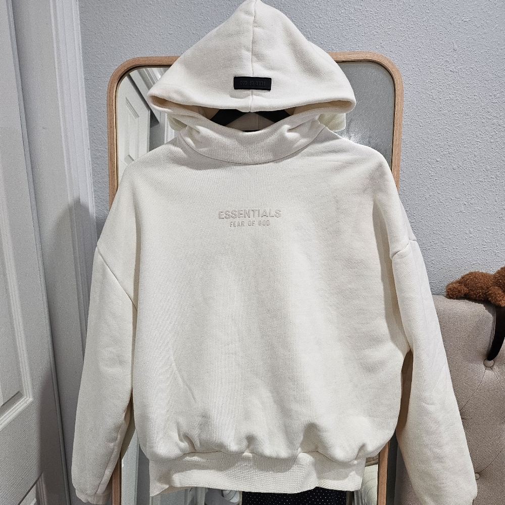 Essential White Hoodie